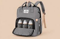 Sac à langer Gris paisible - Nahnou