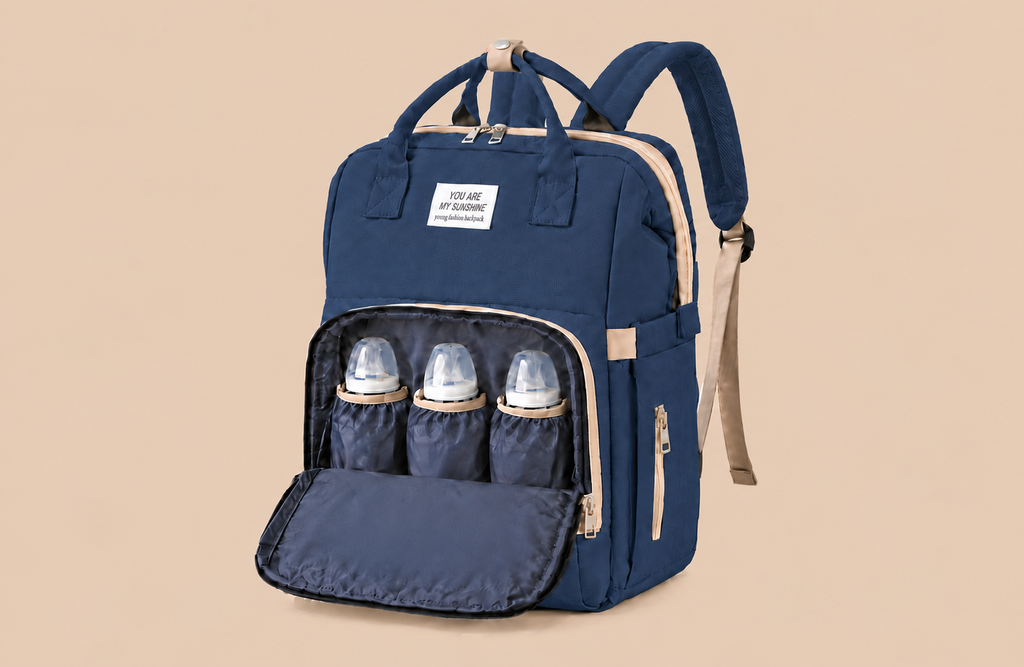 Sac à langer Bleu sérénité - Nahnou