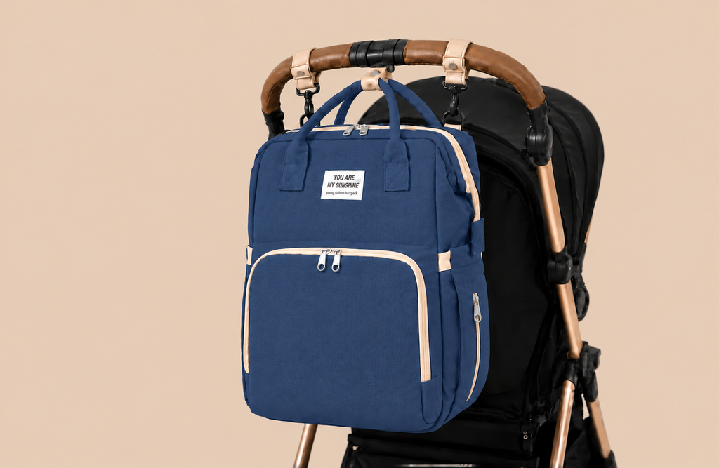 Sac à langer Bleu sérénité - Nahnou