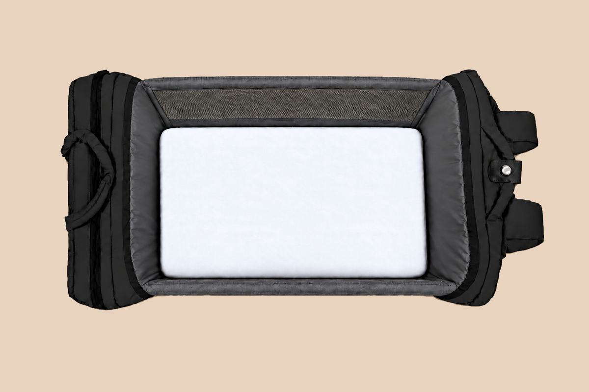 Sac à langer Noir velours - Nahnou